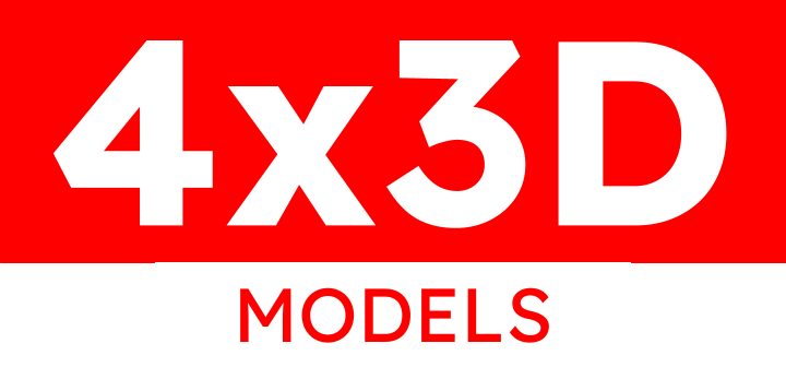 4x3D Model Vehicles